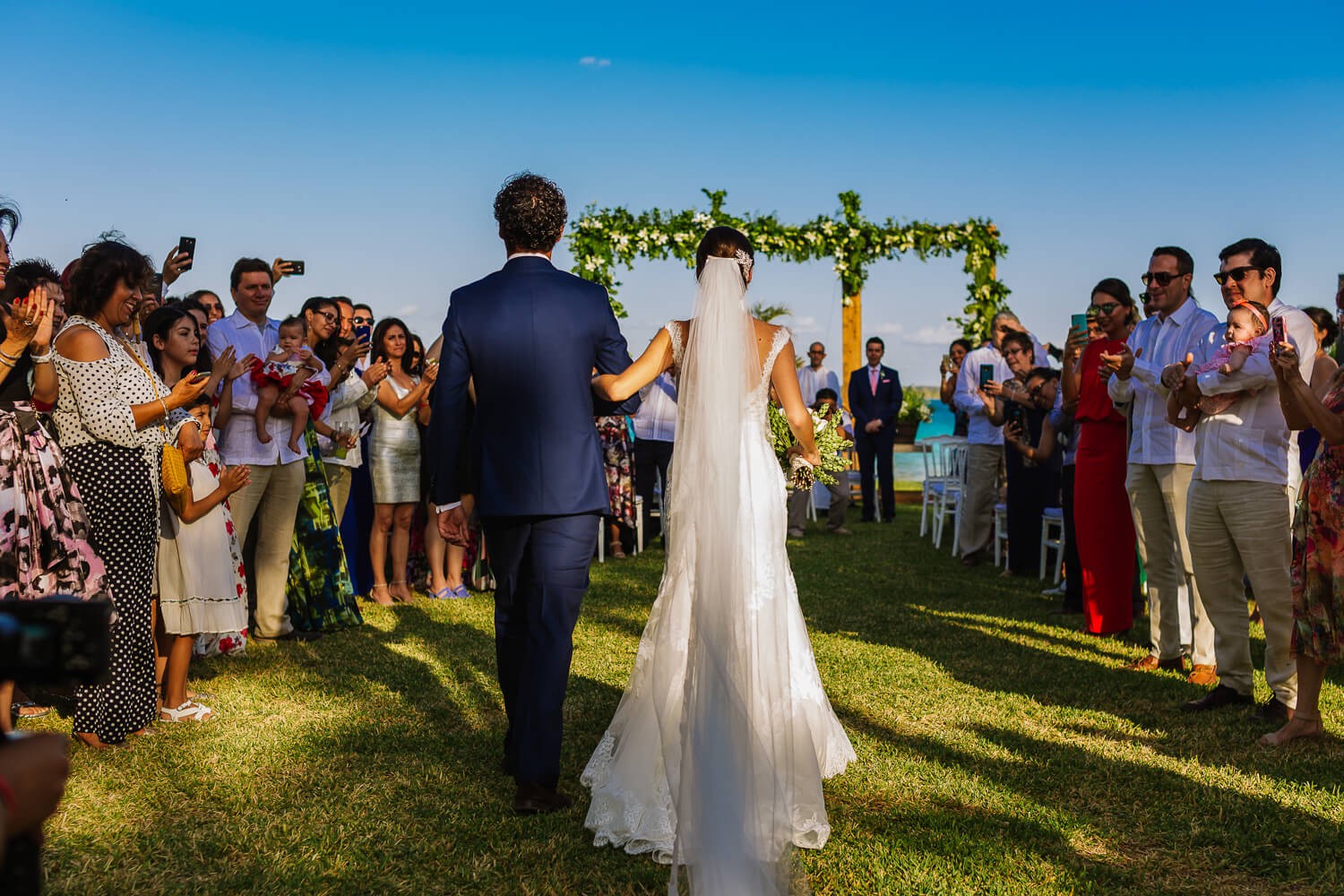 Destination wedding at Bacalar.