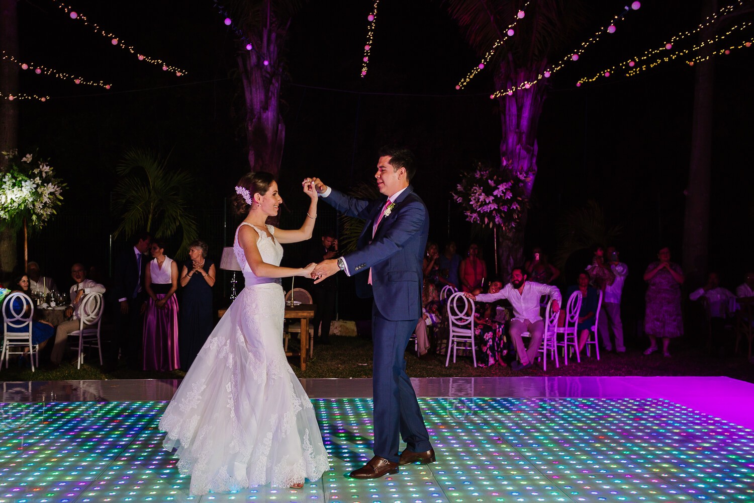Destination wedding at Bacalar.