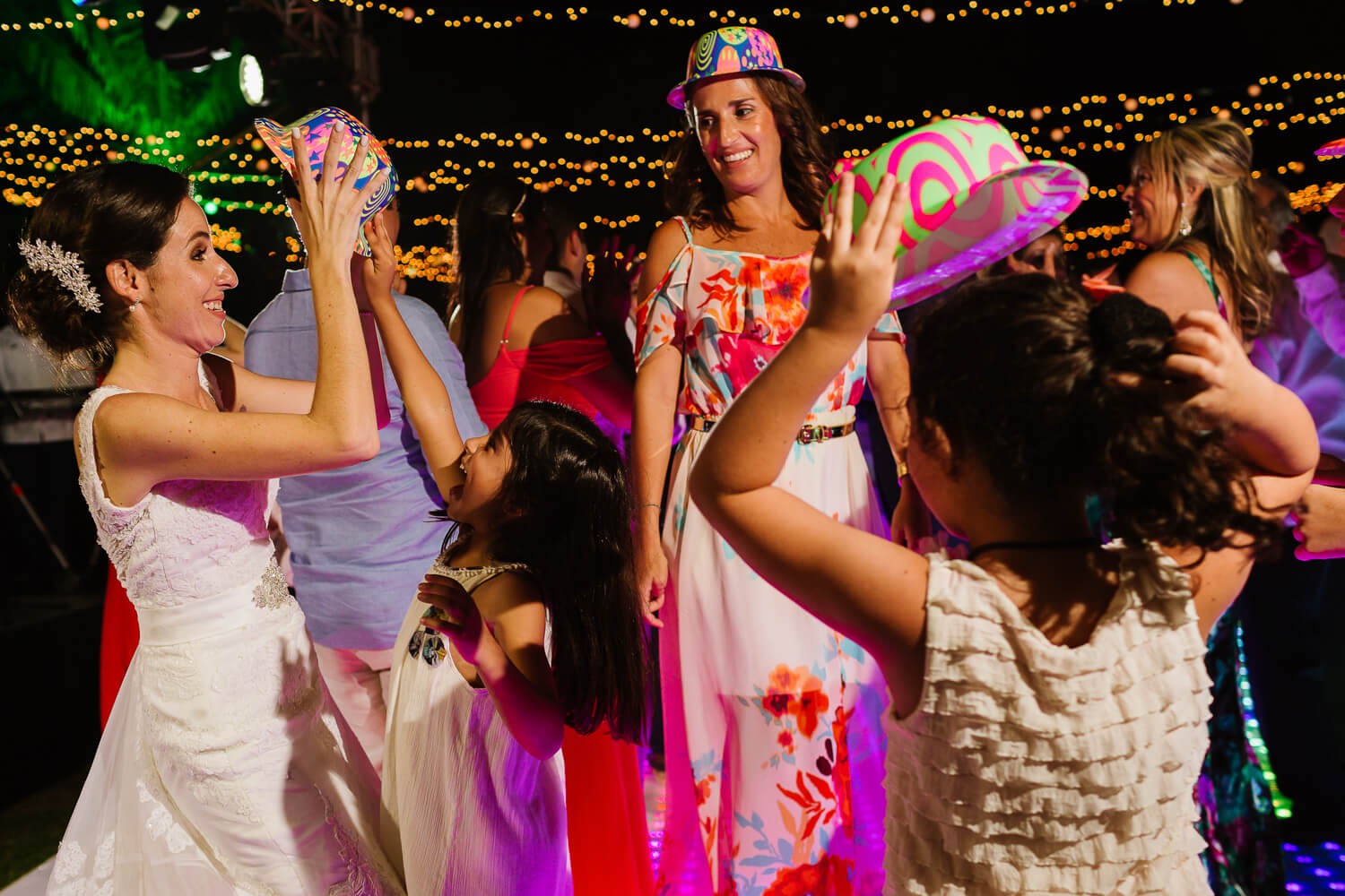 Wedding ceremony at Bacalar.