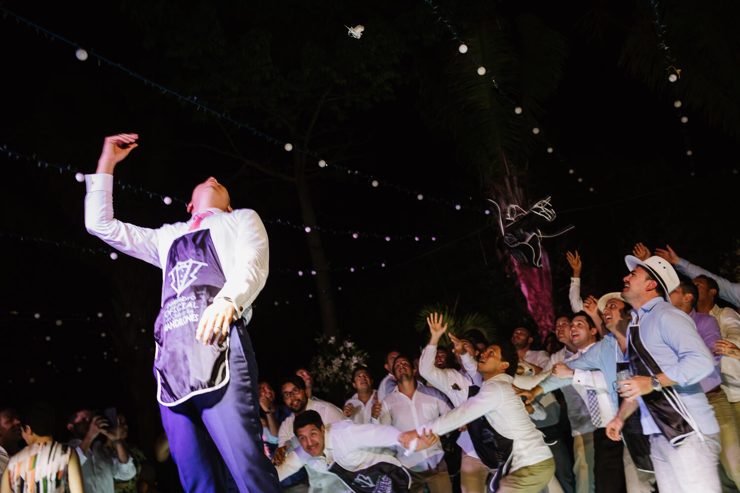 Bride and groom at Bacalar.