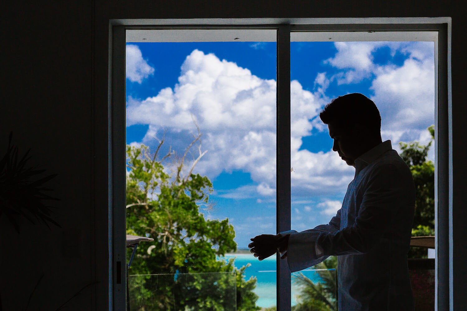Destination wedding at Bacalar.