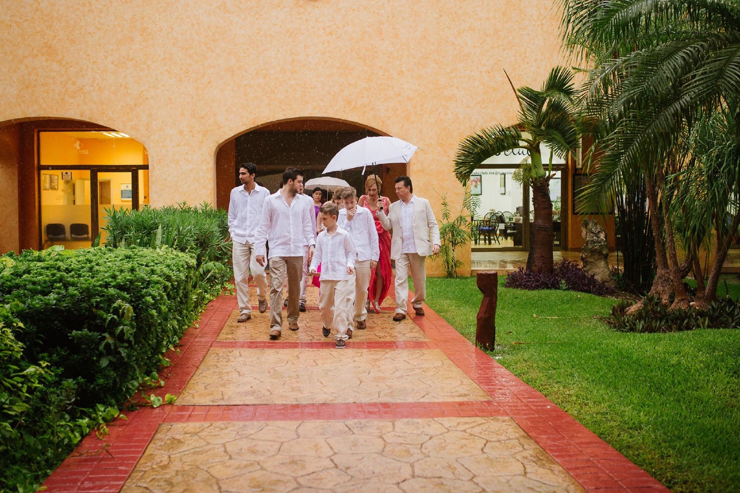 Bride getting ready at Barcelo Maya Bride getting ready at Barcelo Maya.