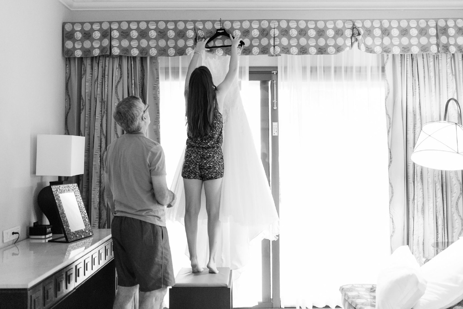 Bride getting ready at Barcelo Maya Bride getting ready at Barcelo Maya.