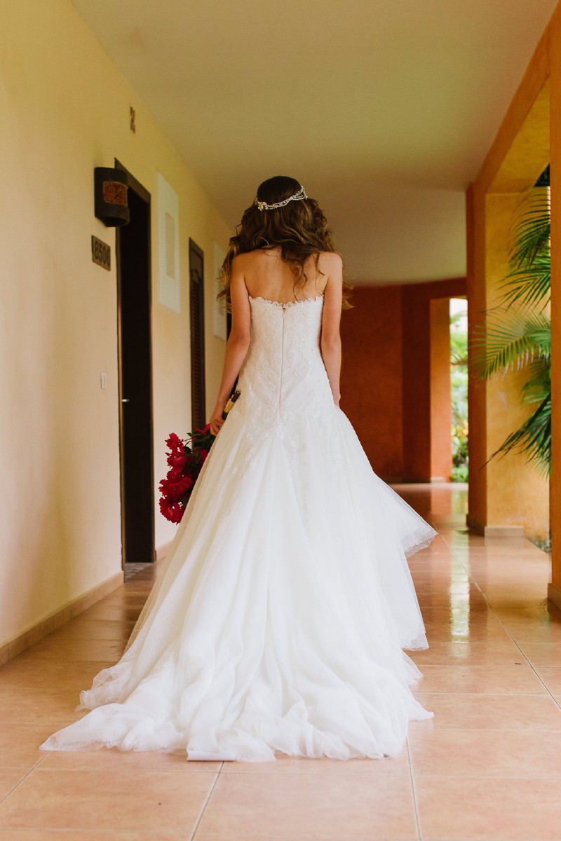 Bride portrait at Barcelo Maya Bride portrait at Barcelo Maya.