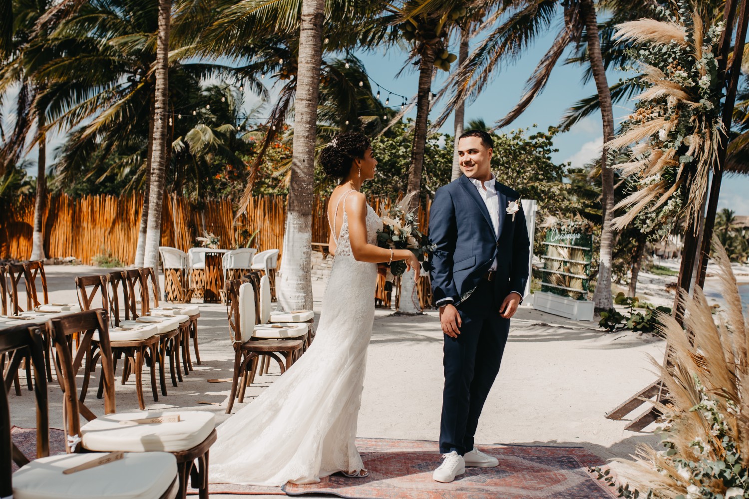 Destination wedding at Blue Venado.