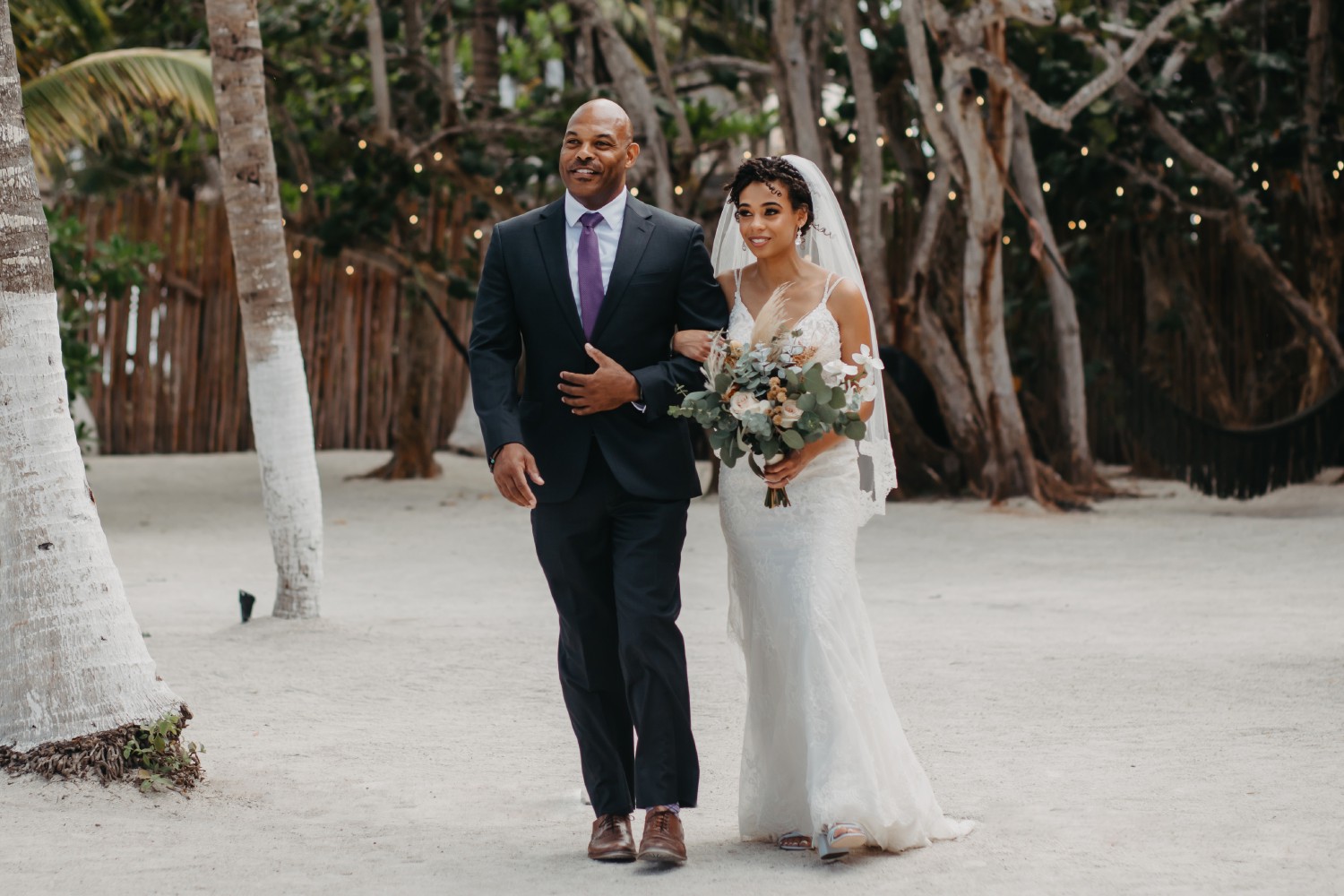 Wedding reception at Blue Venado.