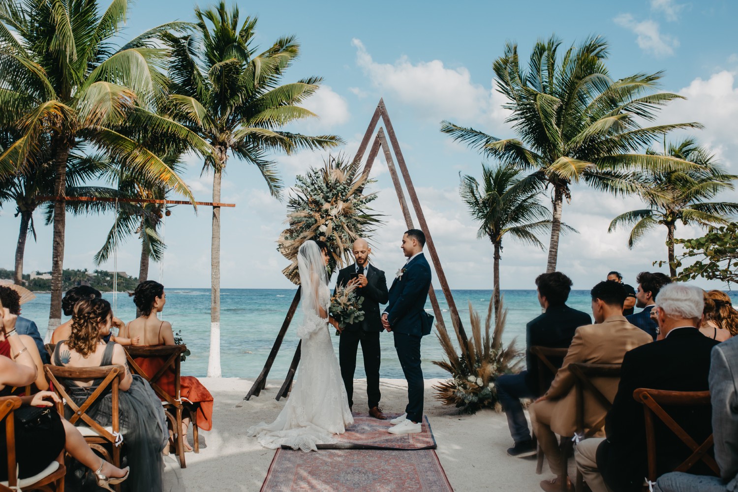 Bridal portrait at Blue Venado.