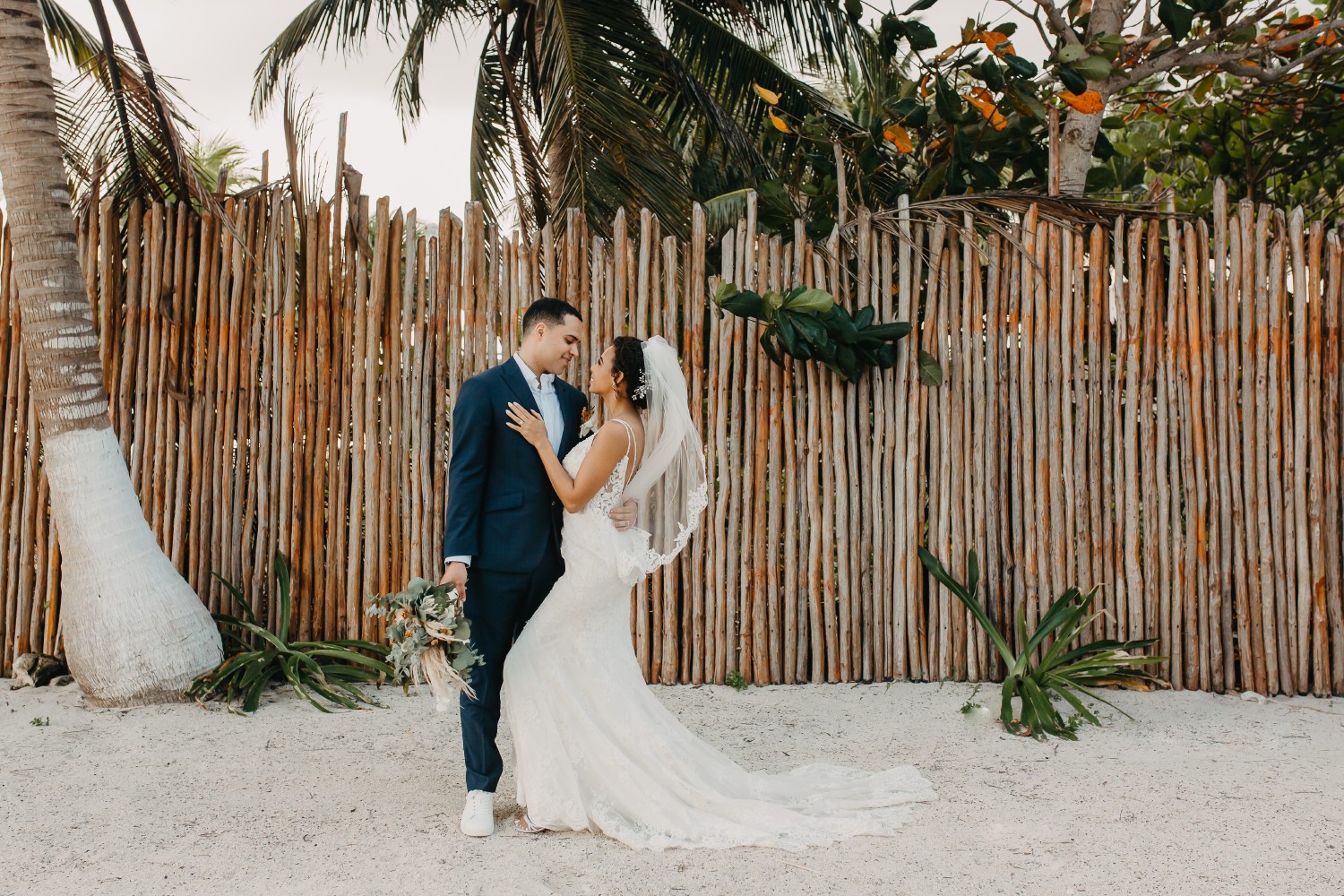 Wedding ceremony at Blue Venado.