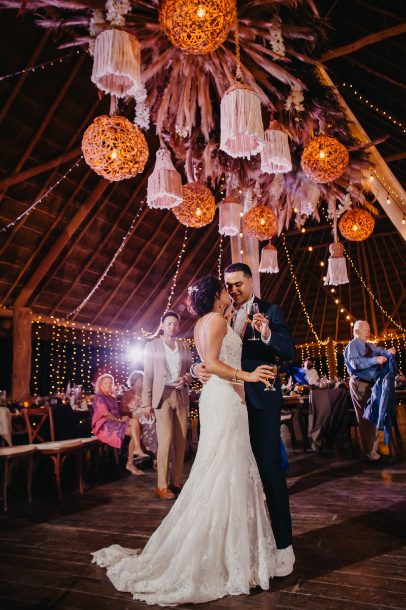 Bride portrait at Blue Venado.