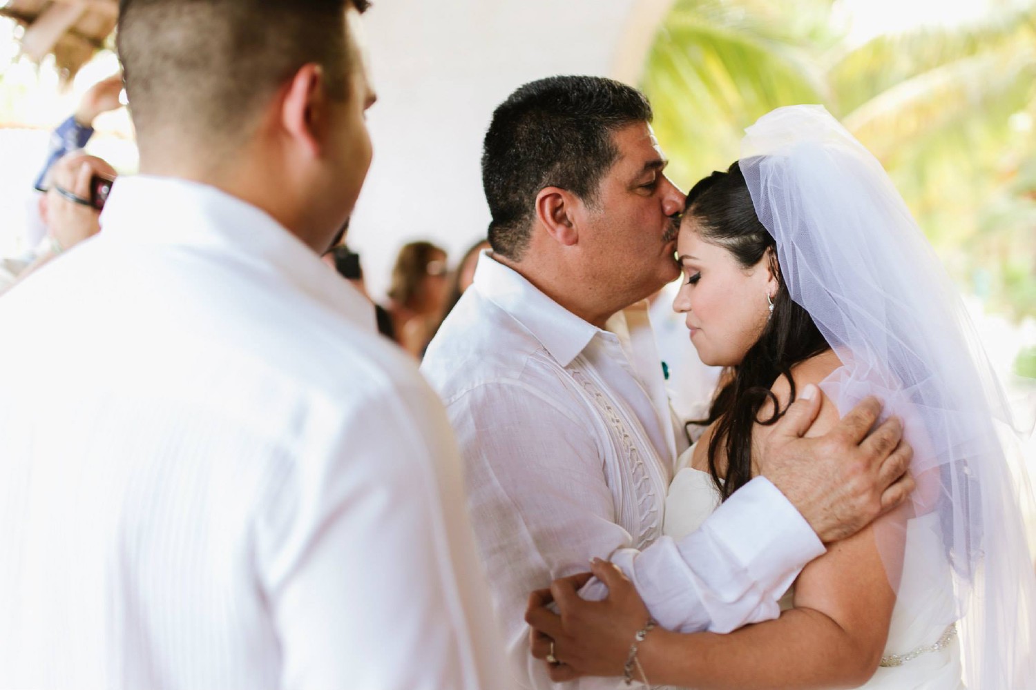 Wedding ceremony at Cancun.