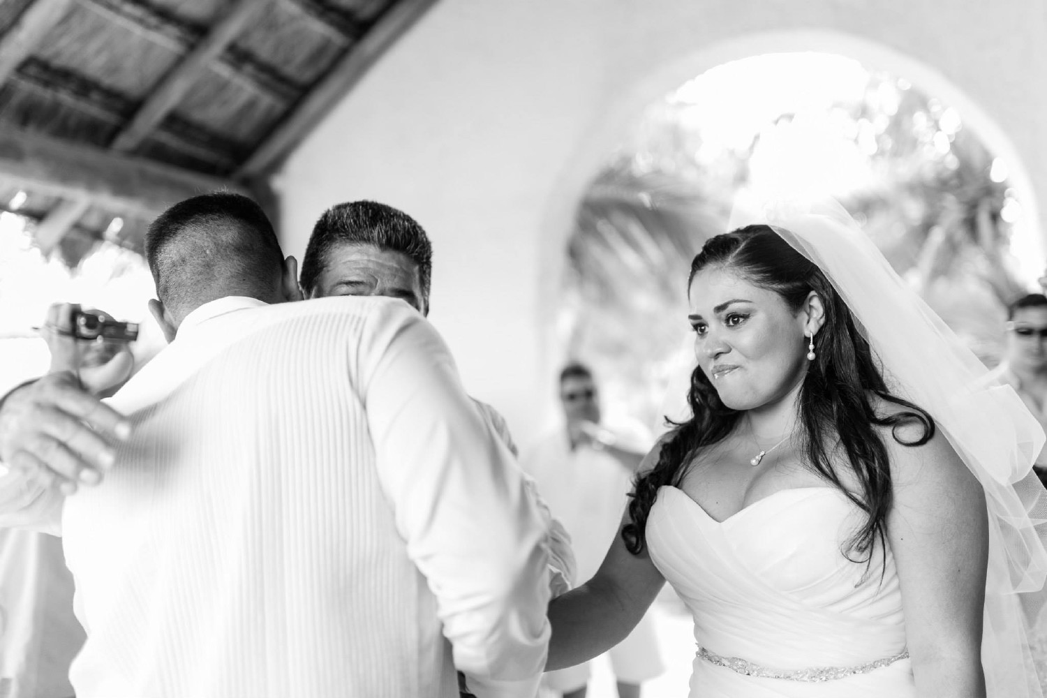 Wedding photos at Cancun.