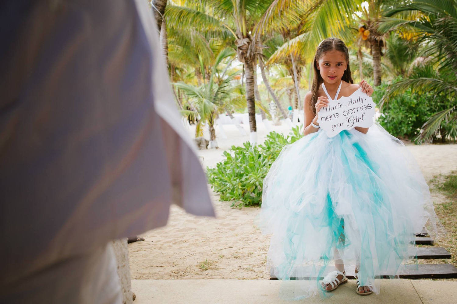 Wedding reception at Cancun.