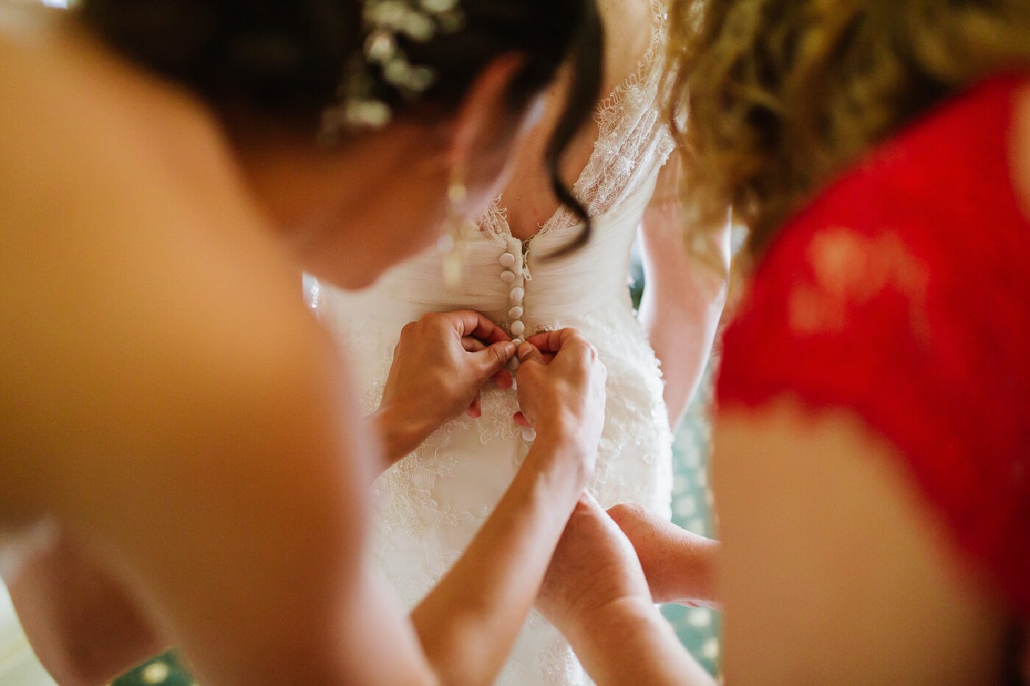 Wedding photos at JW Marriott.