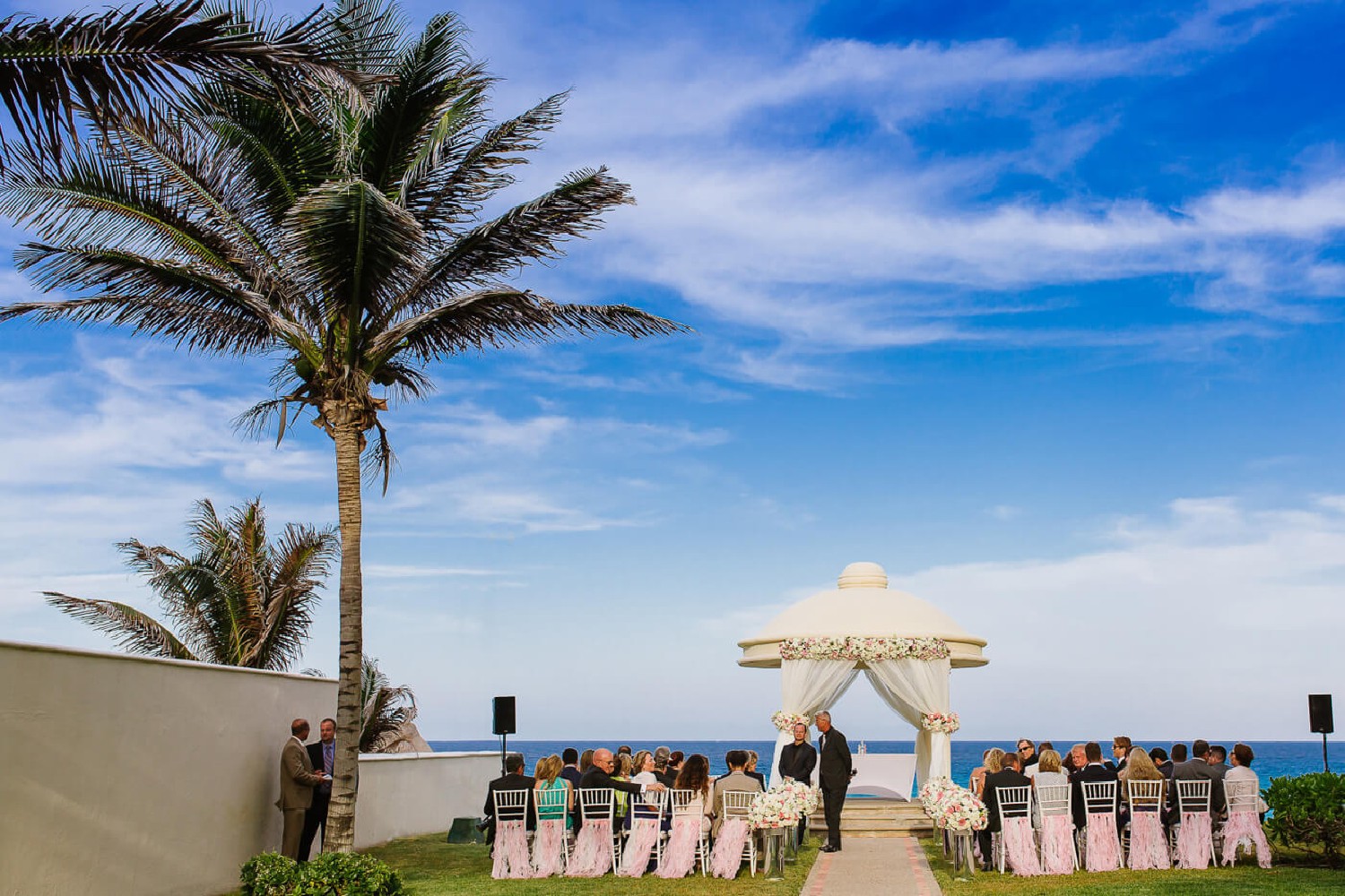 Wedding ceremony at JW Marriott.