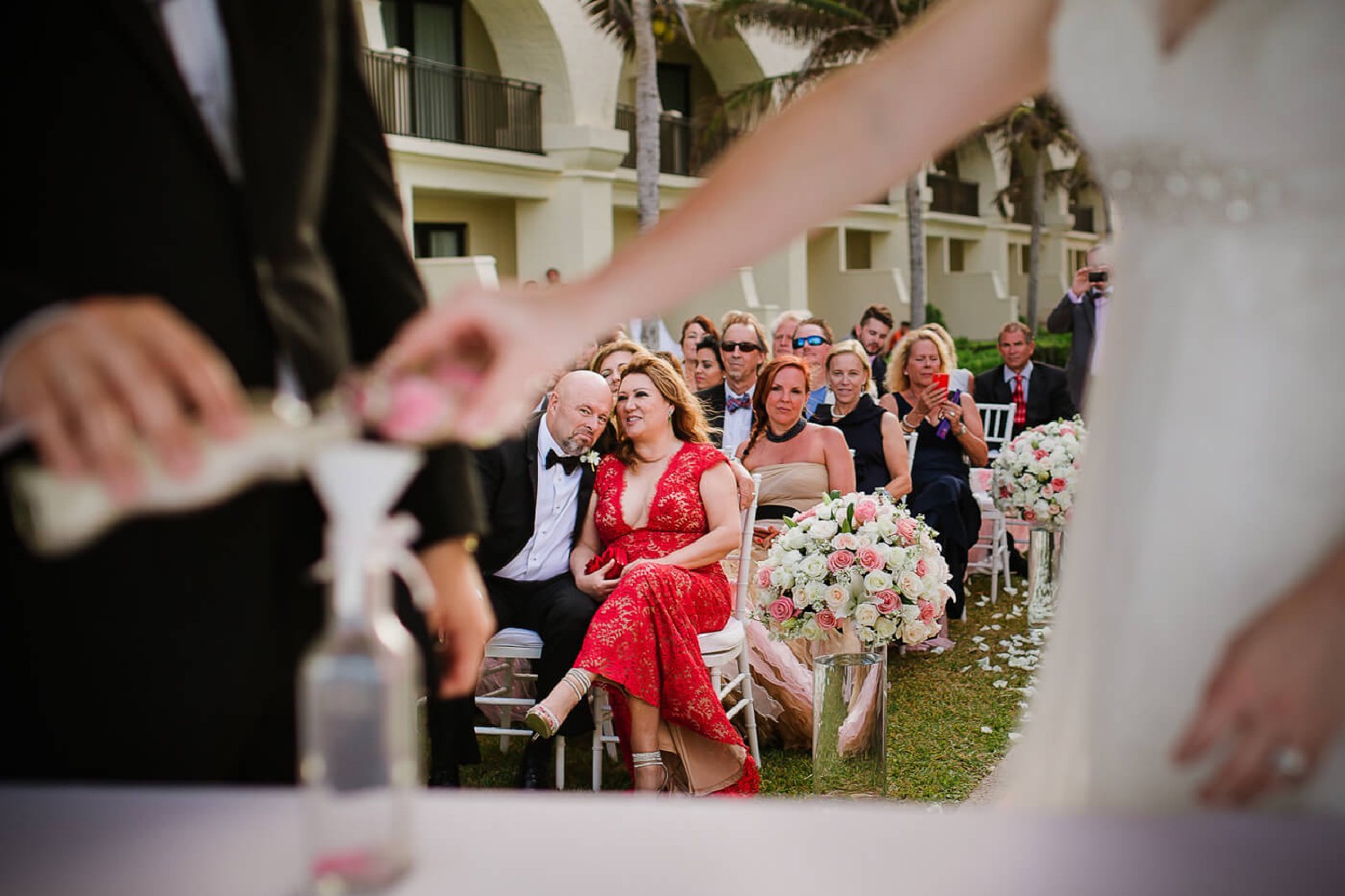Wedding photos at JW Marriott.