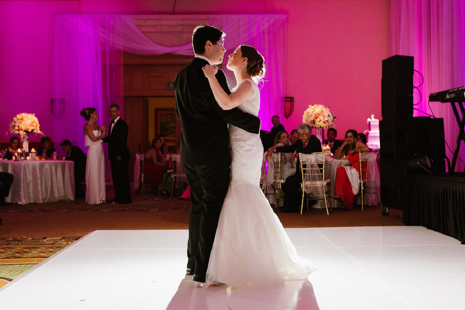 Bridal portrait at JW Marriott.