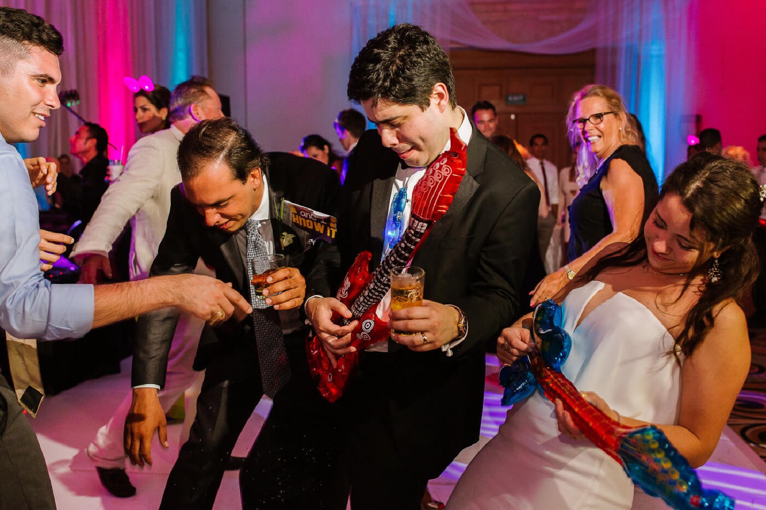 Destination wedding at JW Marriott.