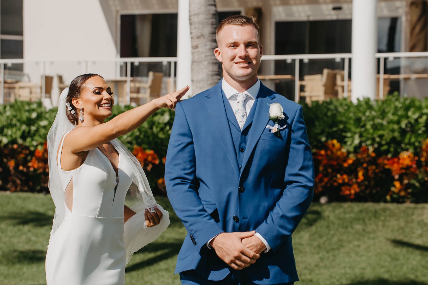 Wedding photos at Dreams Jade.
