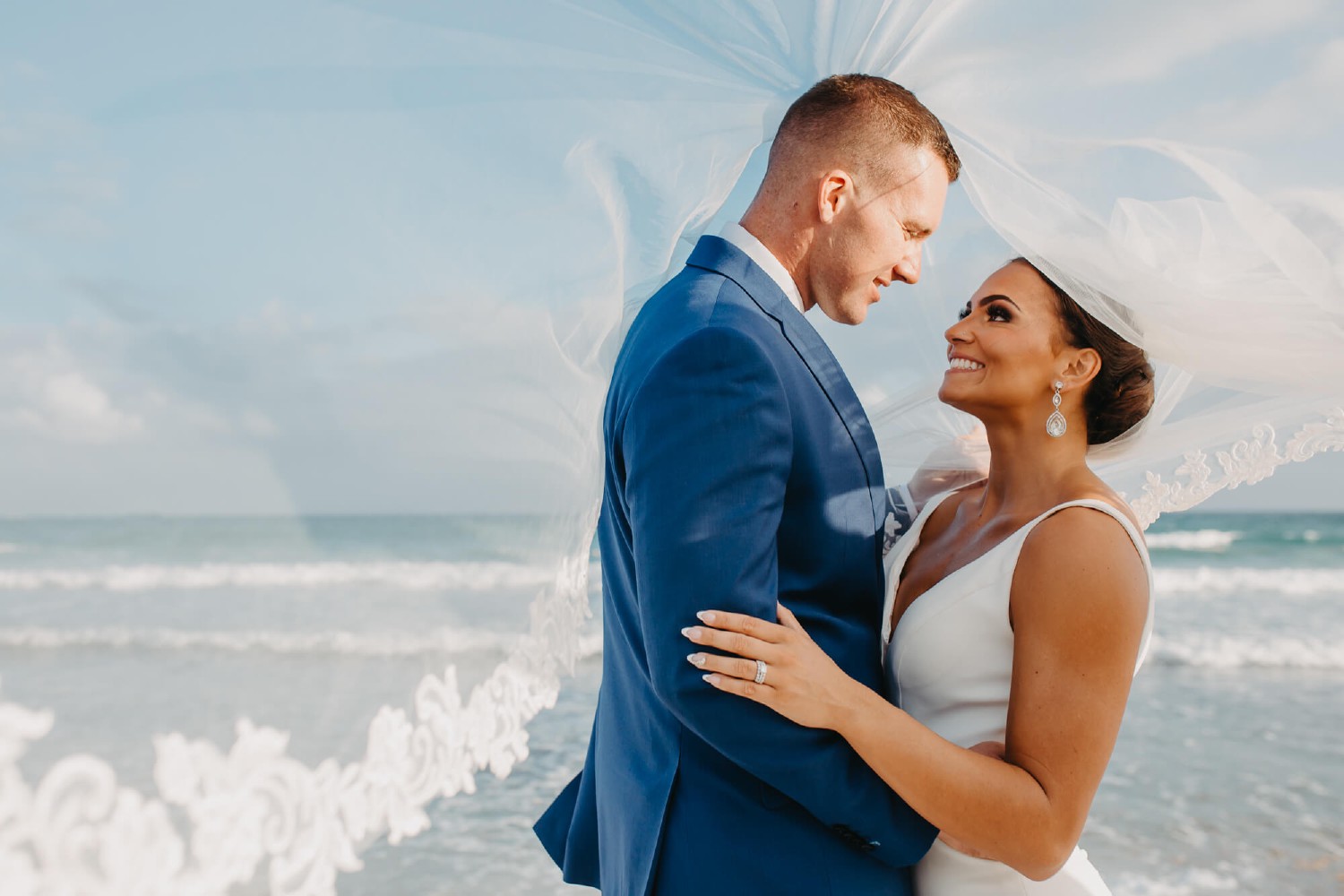 Wedding ceremony at Dreams Jade.