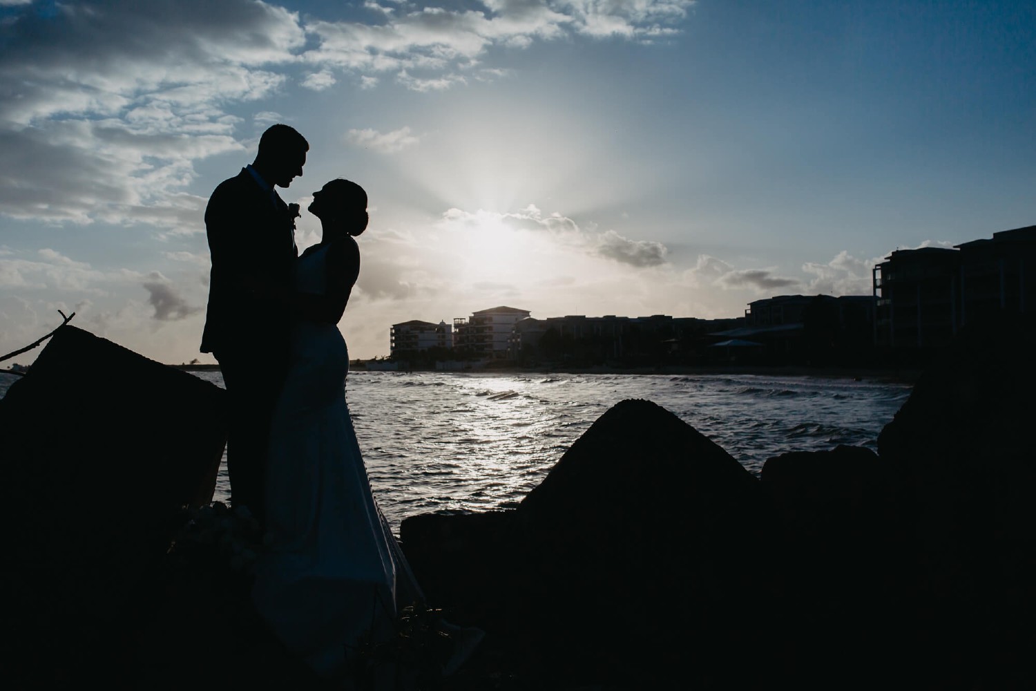 Bridal portrait at Dreams Jade.