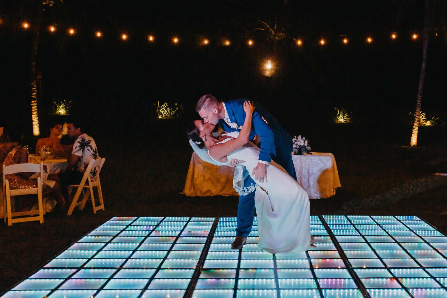 Wedding reception at Dreams Jade.