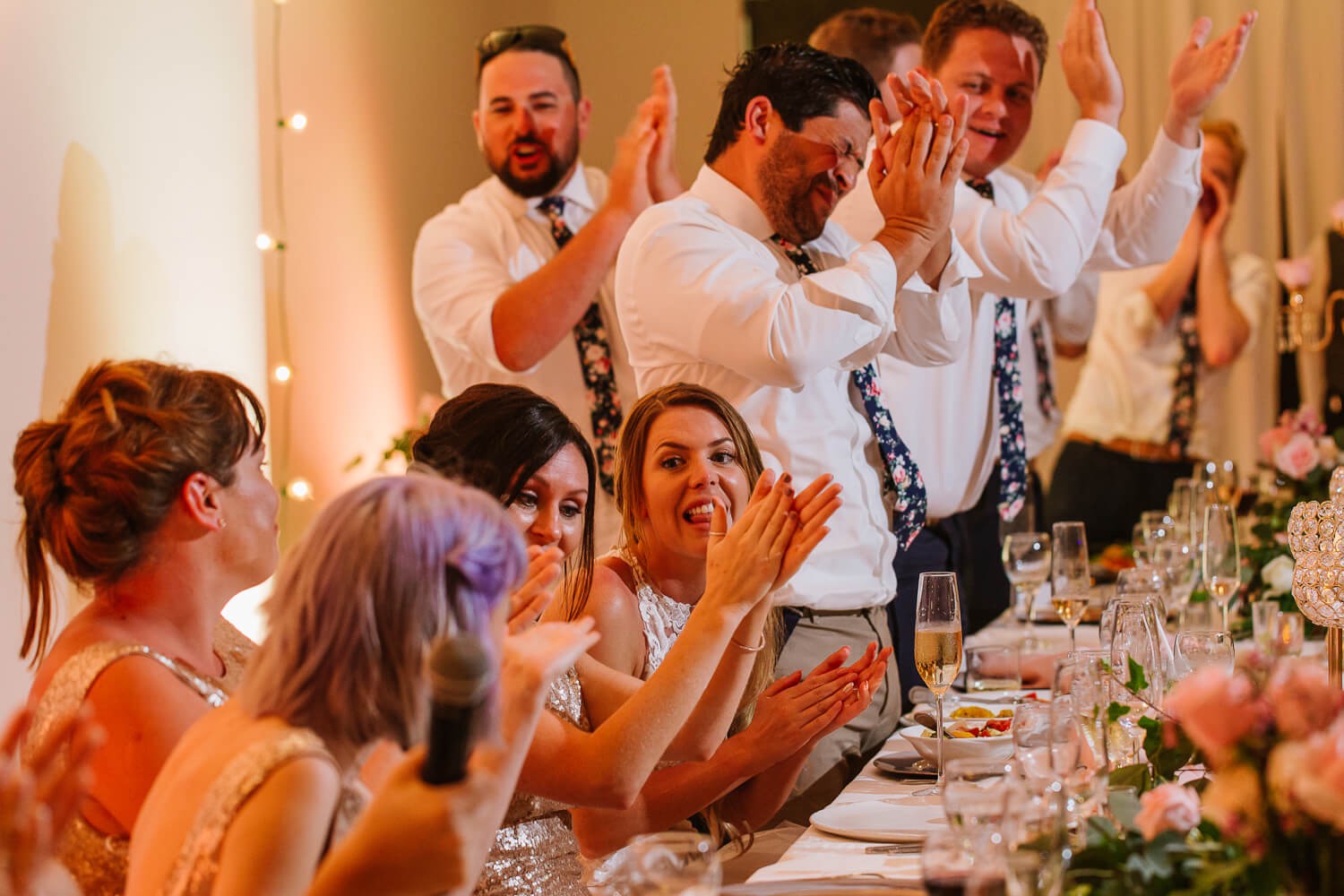 Wedding reception at Dreams Playa Mujeres.