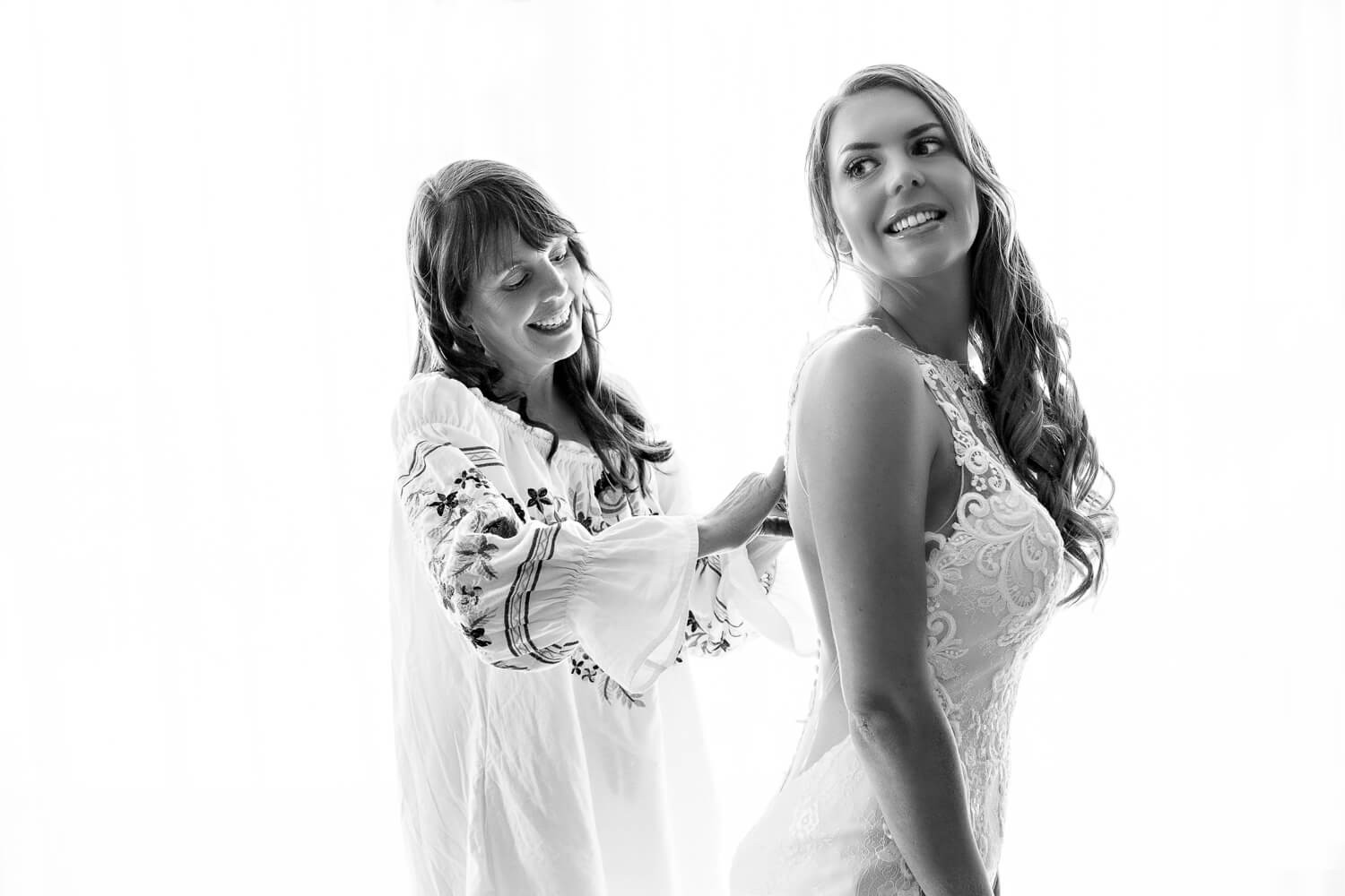 Wedding ceremony at Dreams Playa Mujeres.