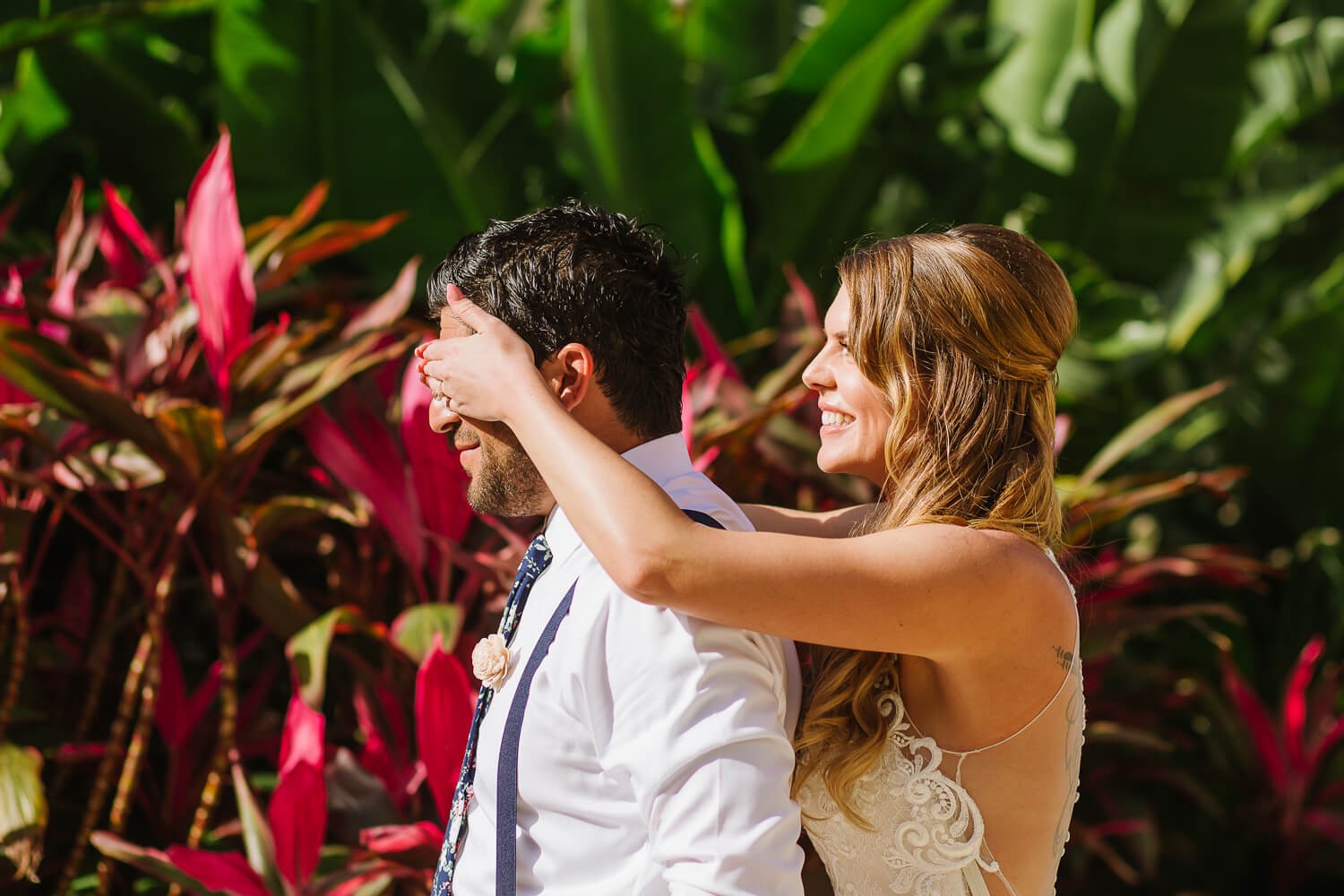 Bridal portrait at Dreams Playa Mujeres.