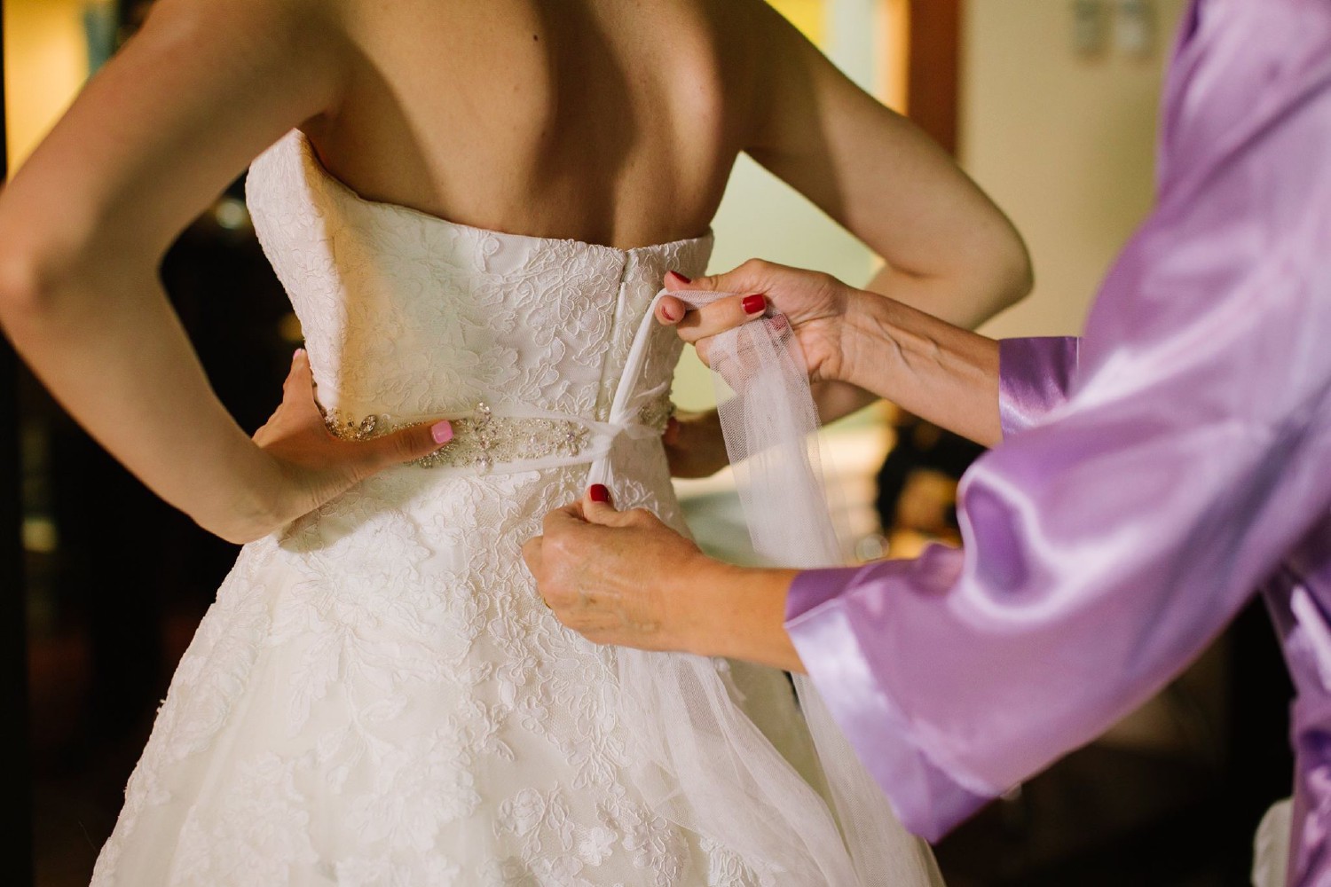 Wedding ceremony at Azul Fives.