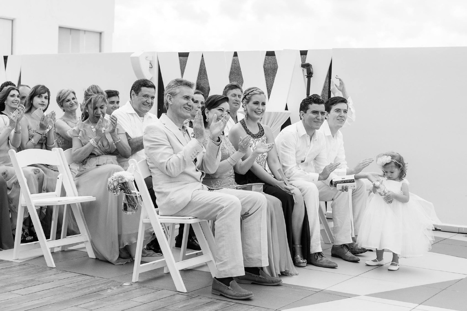 Wedding photos at Azul Fives.