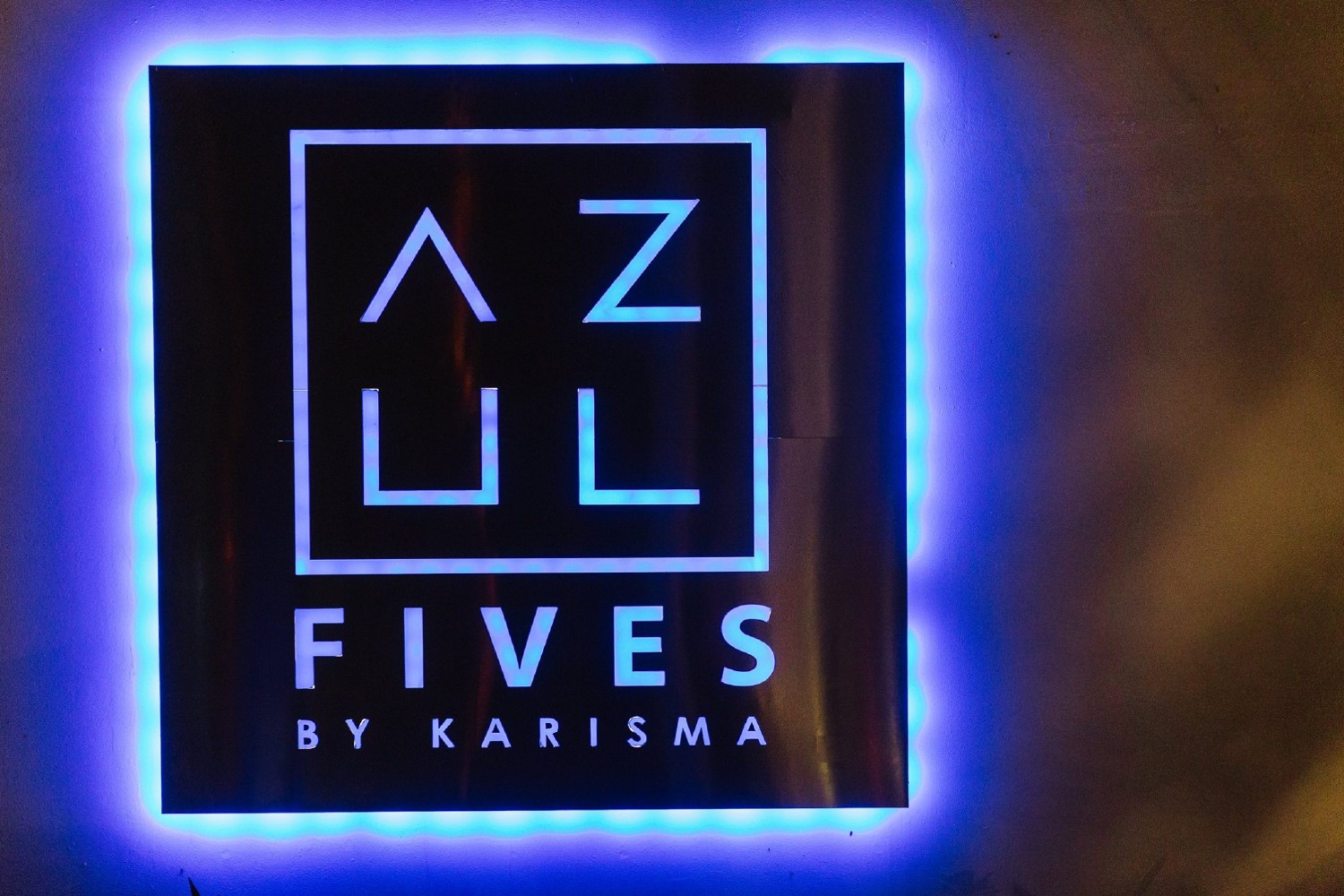 Wedding reception at Azul Fives.