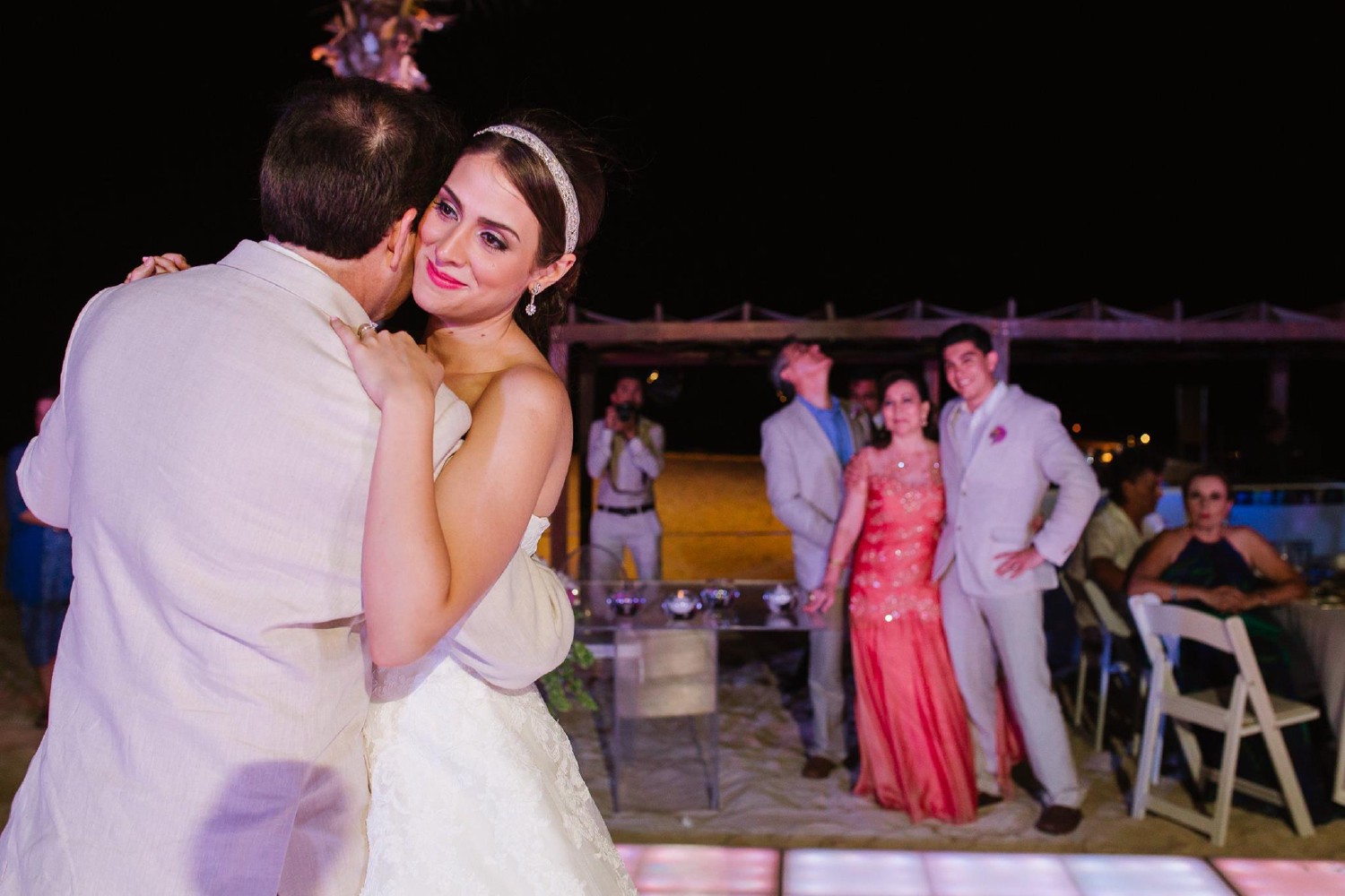 Destination wedding at Azul Fives.
