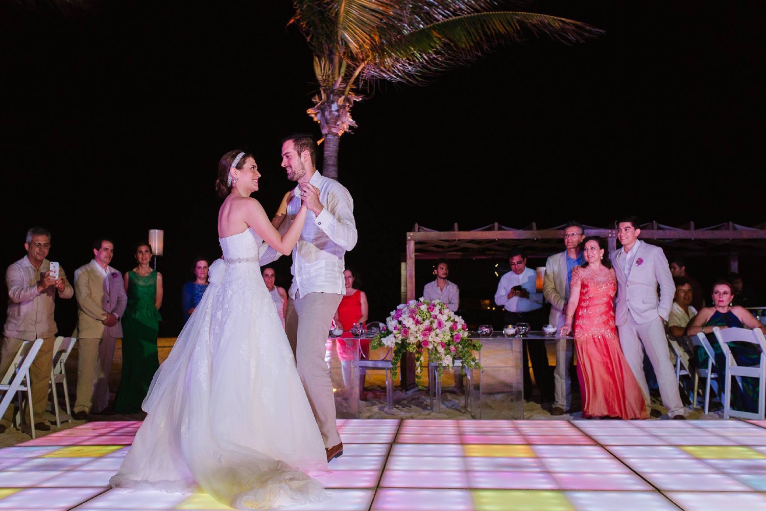 Bride getting ready at Azul Fives.