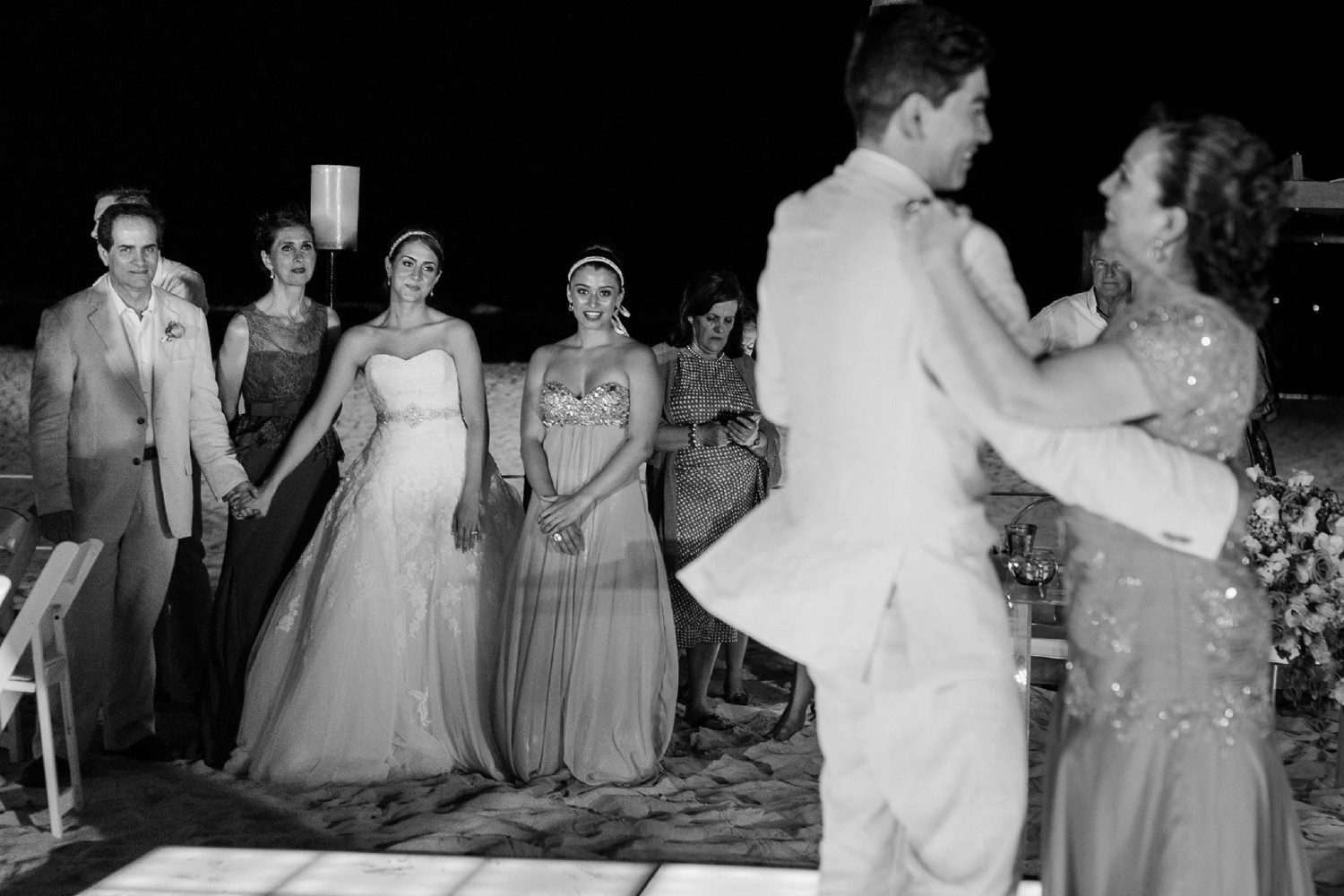 Wedding ceremony at Azul Fives.
