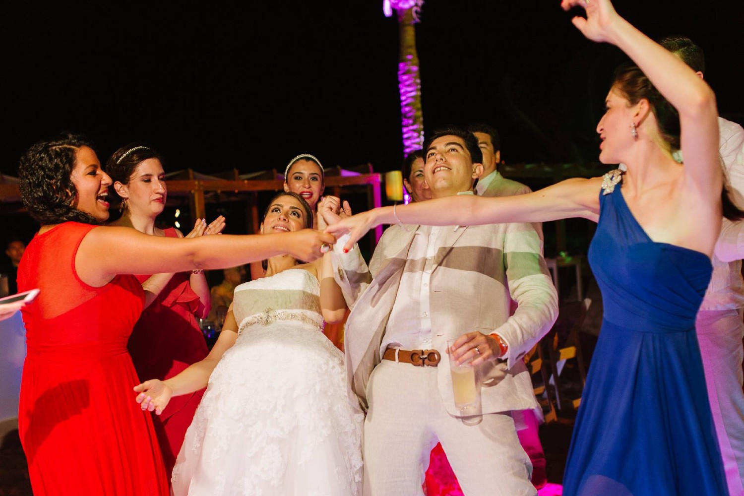 Bridal portrait at Azul Fives.