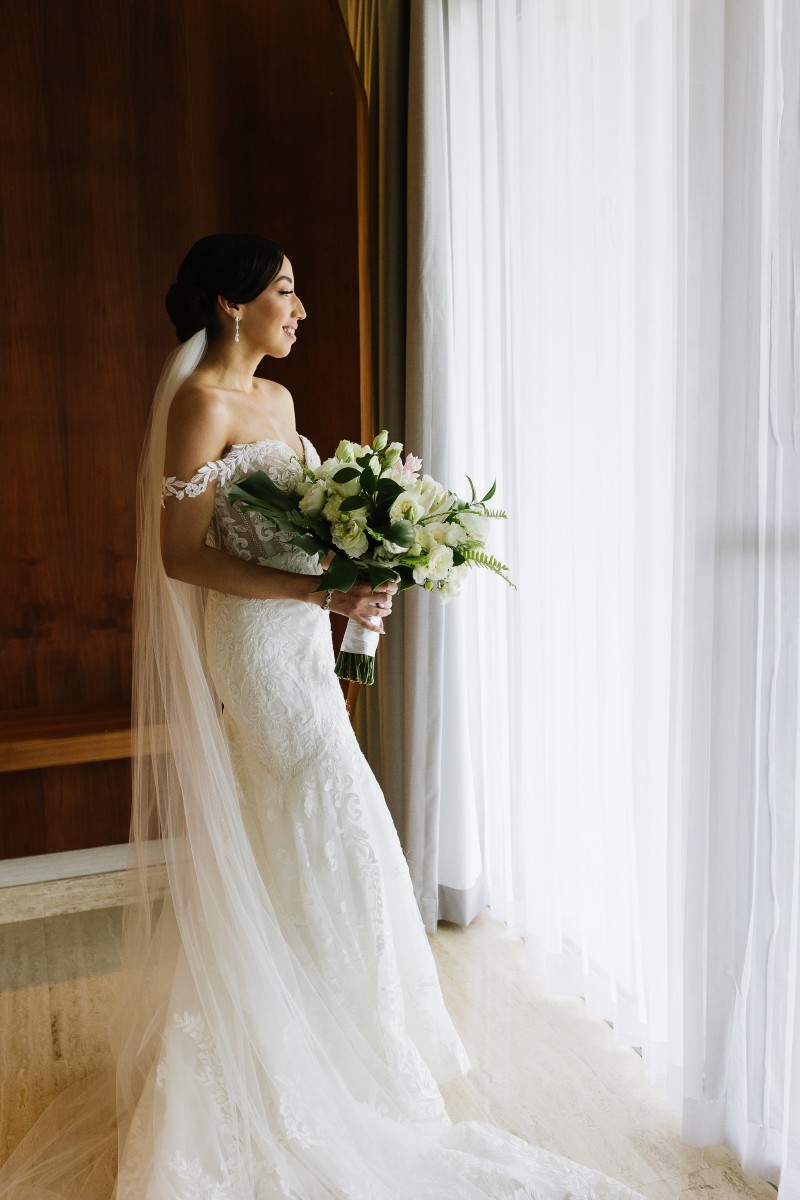 Bride portrait at Grand Palladium Bride portrait at Grand Palladium.
