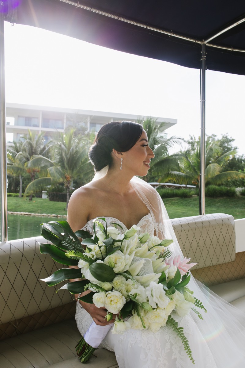 Bride and Groom at Grand Palladium Bride and Groom at Grand Palladium.
