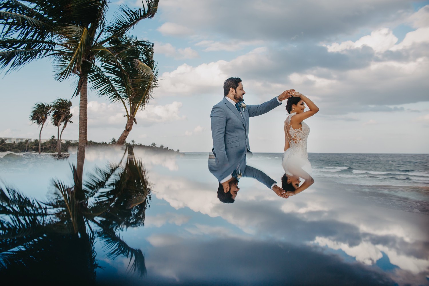 Wedding photos at Grand Sirenis.
