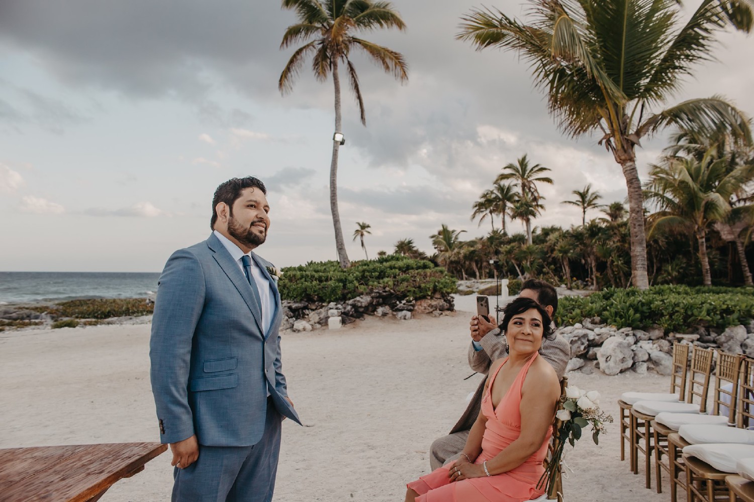Wedding reception at Grand Sirenis.