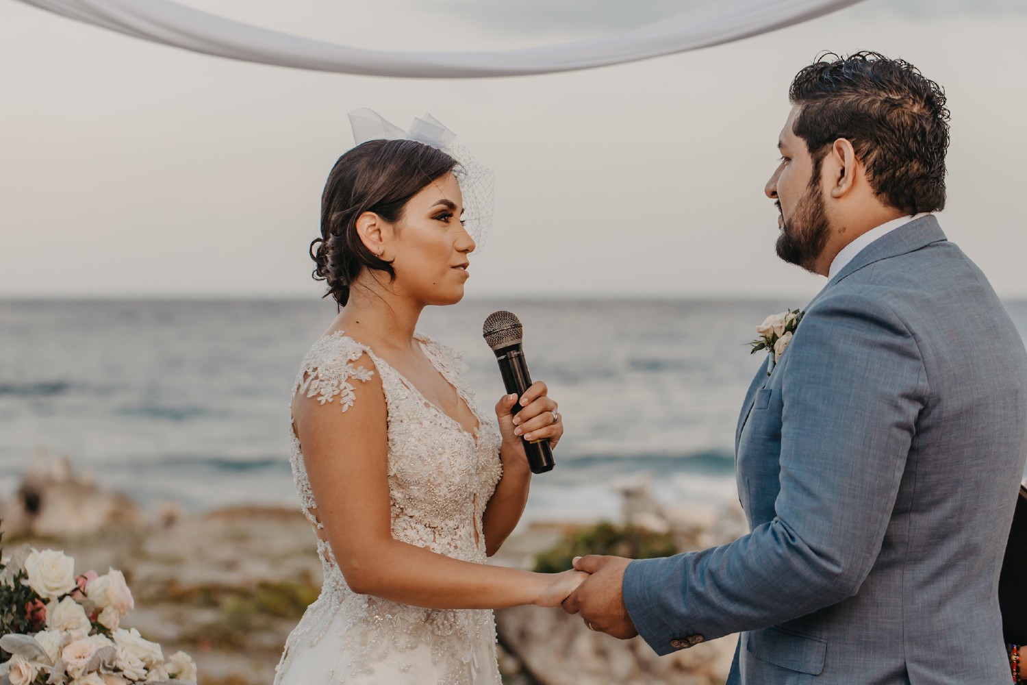 Destination wedding at Grand Sirenis.