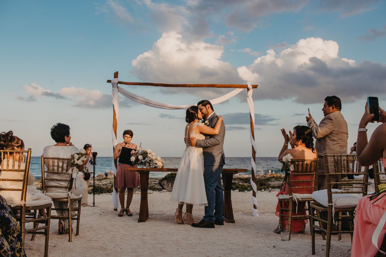 Wedding ceremony at Grand Sirenis.