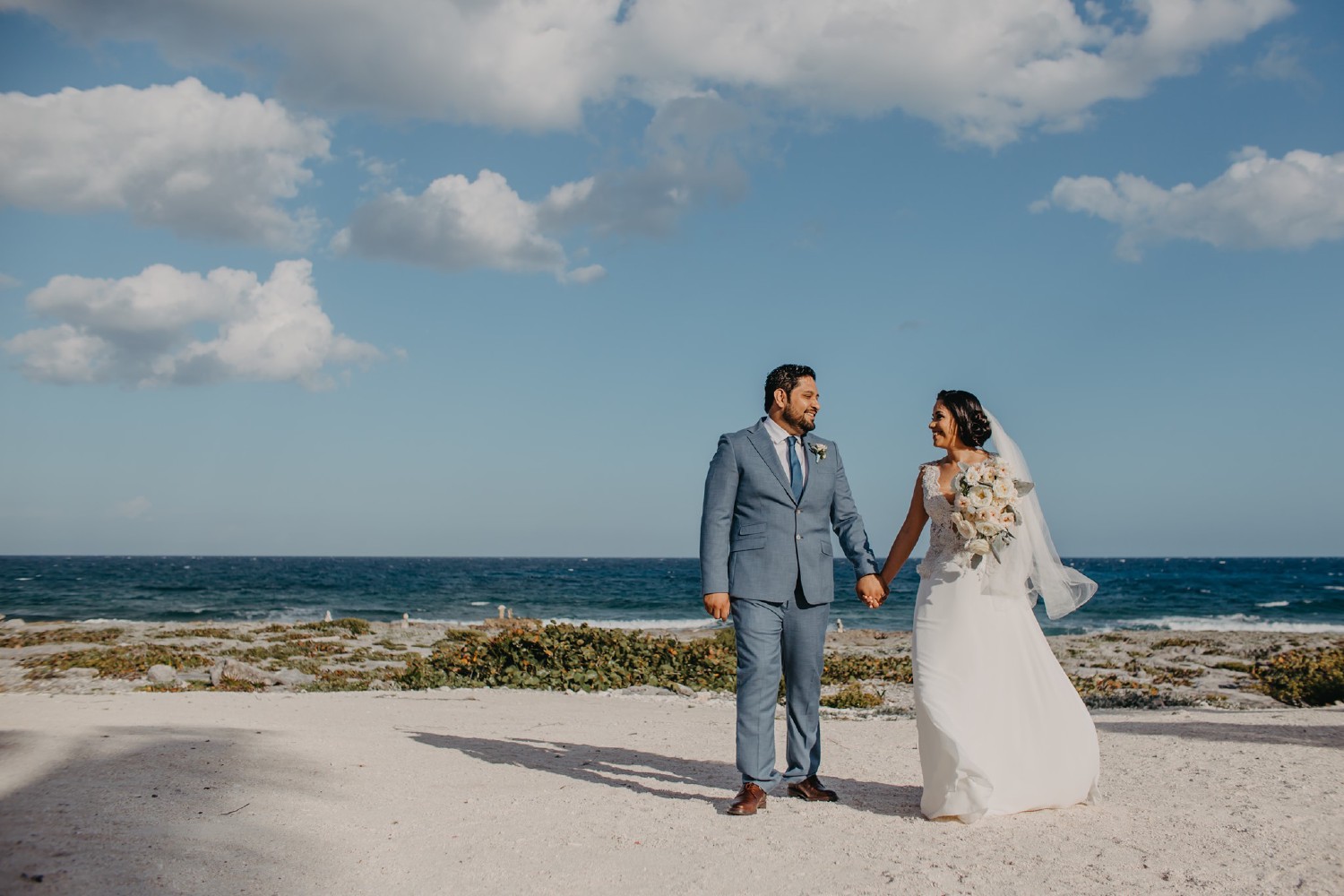 Wedding ceremony at Grand Sirenis.