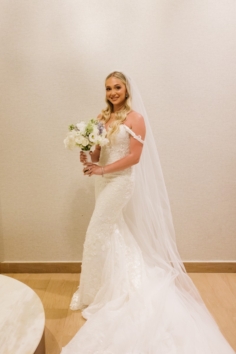 Bride getting ready at Hyatt Dreams Natura Bride getting ready at Hyatt Dreams Natura.