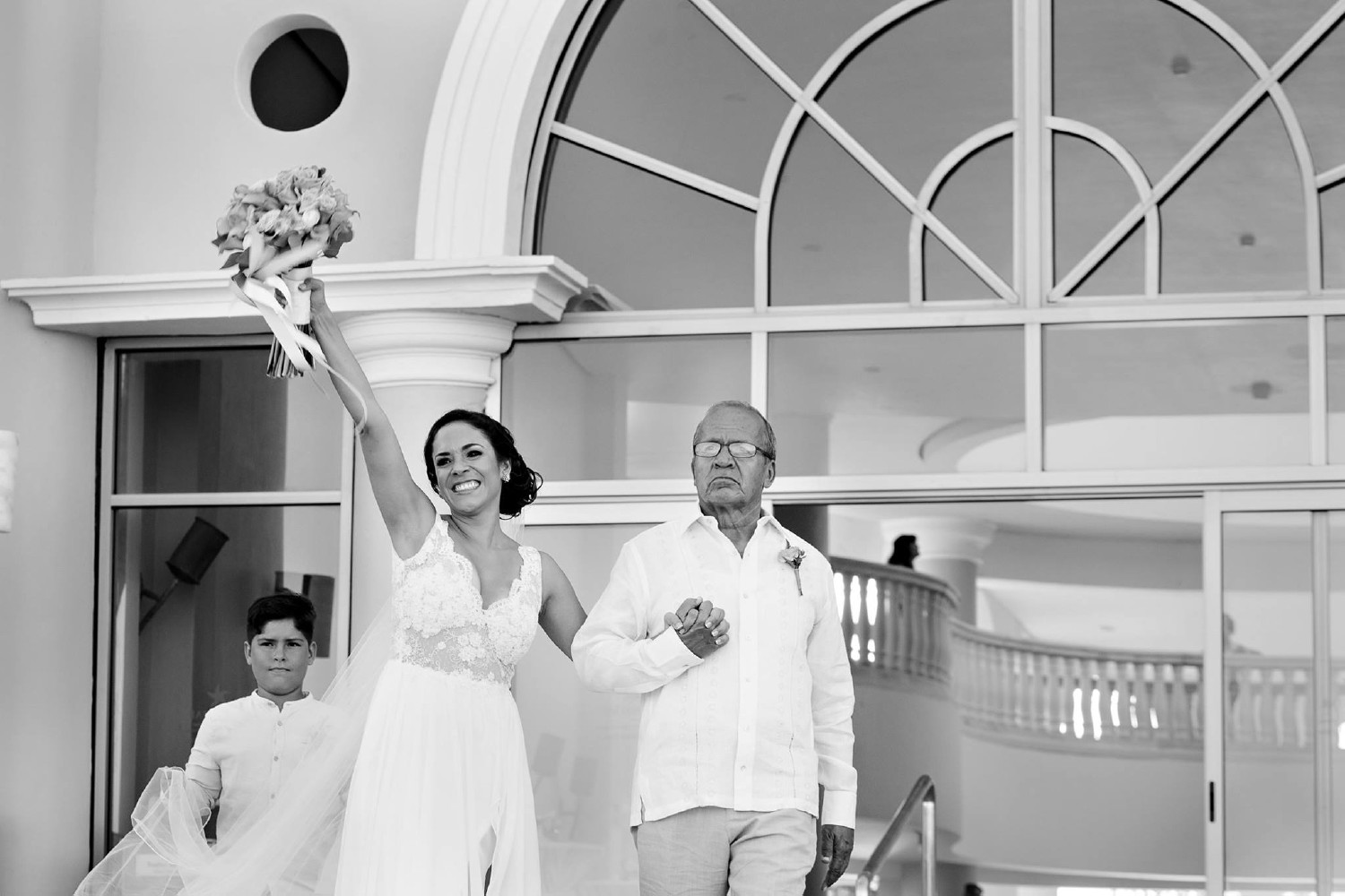 Bridal portrait at Iberostar Grand Paraiso Bridal portrait at Iberostar Grand Paraiso.