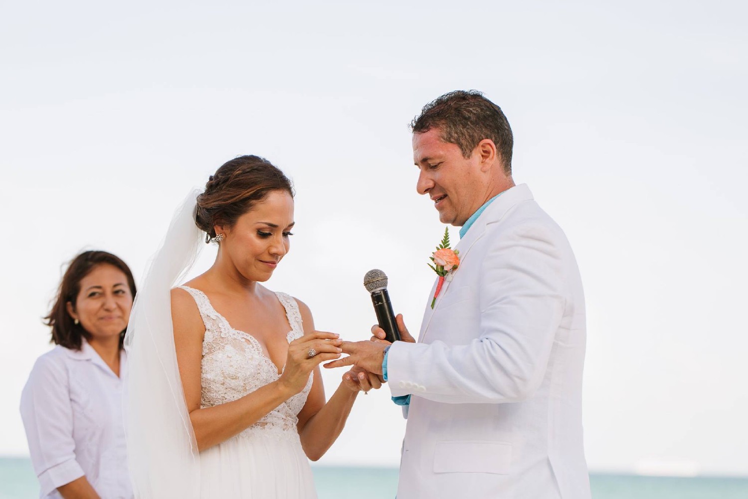 Bride getting ready at Iberostar Grand Paraiso Bride getting ready at Iberostar Grand Paraiso.