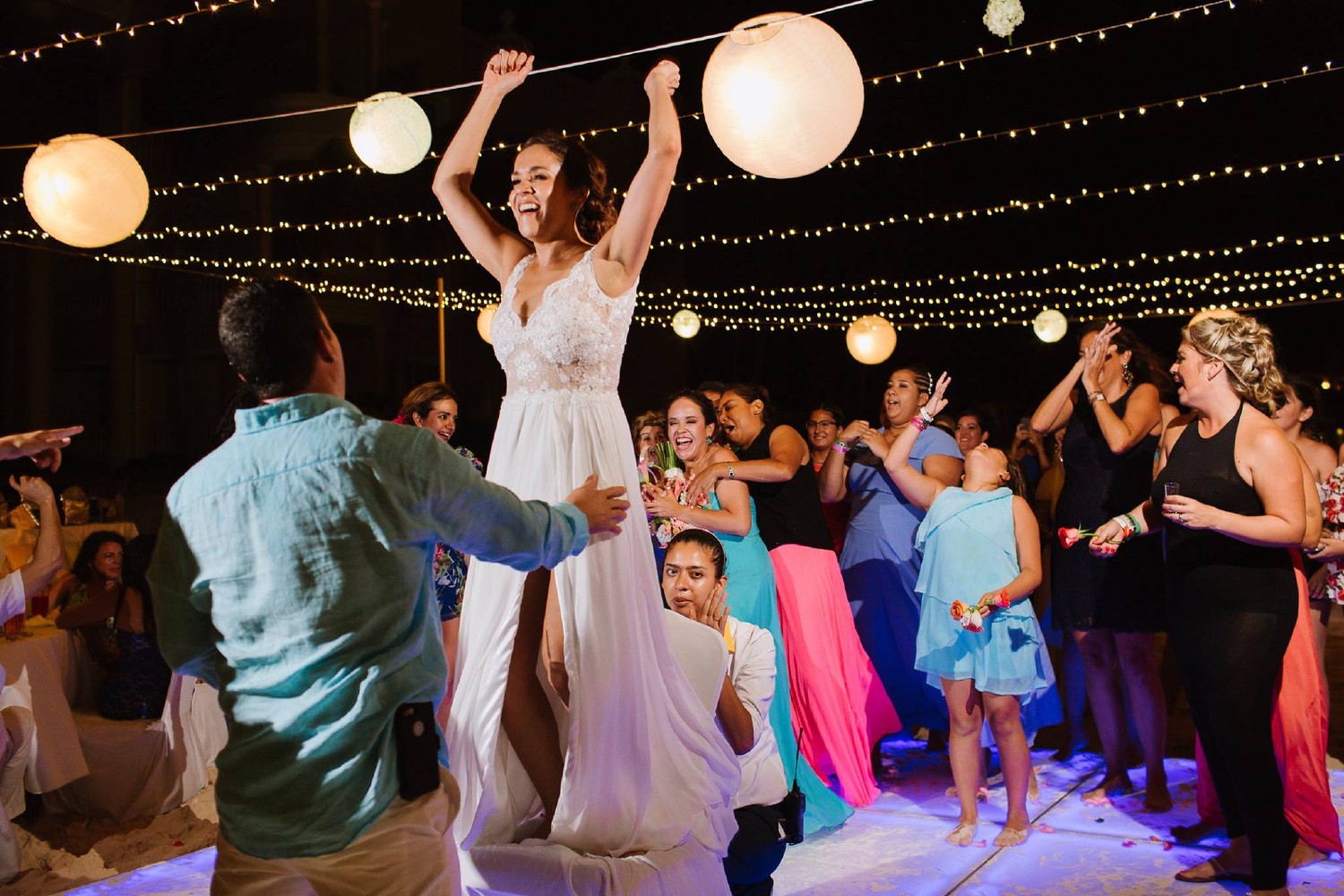 Wedding reception at Iberostar Grand Paraiso Wedding reception at Iberostar Grand Paraiso.