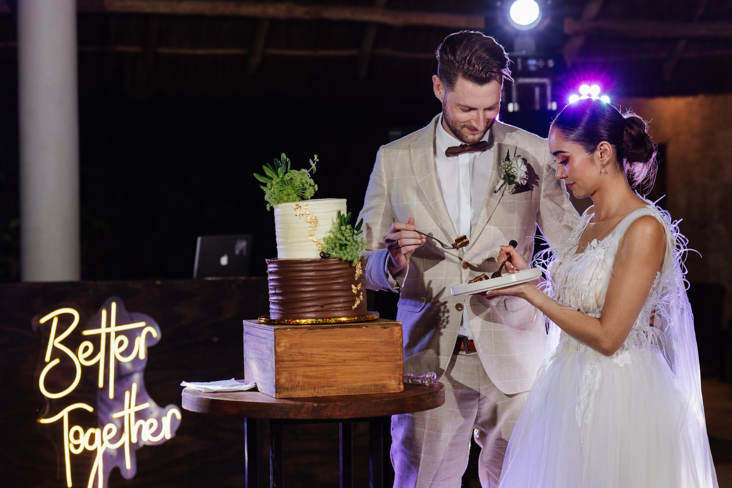 Destination wedding at Jardin Del Mar.