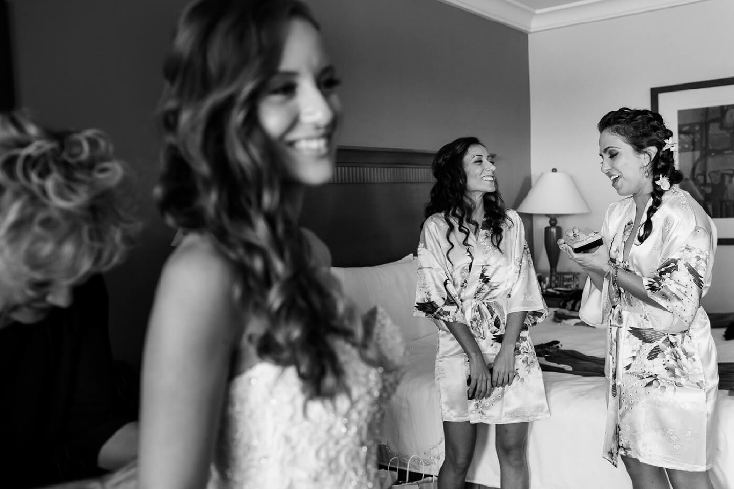 Bridal portrait at JW Marriott.