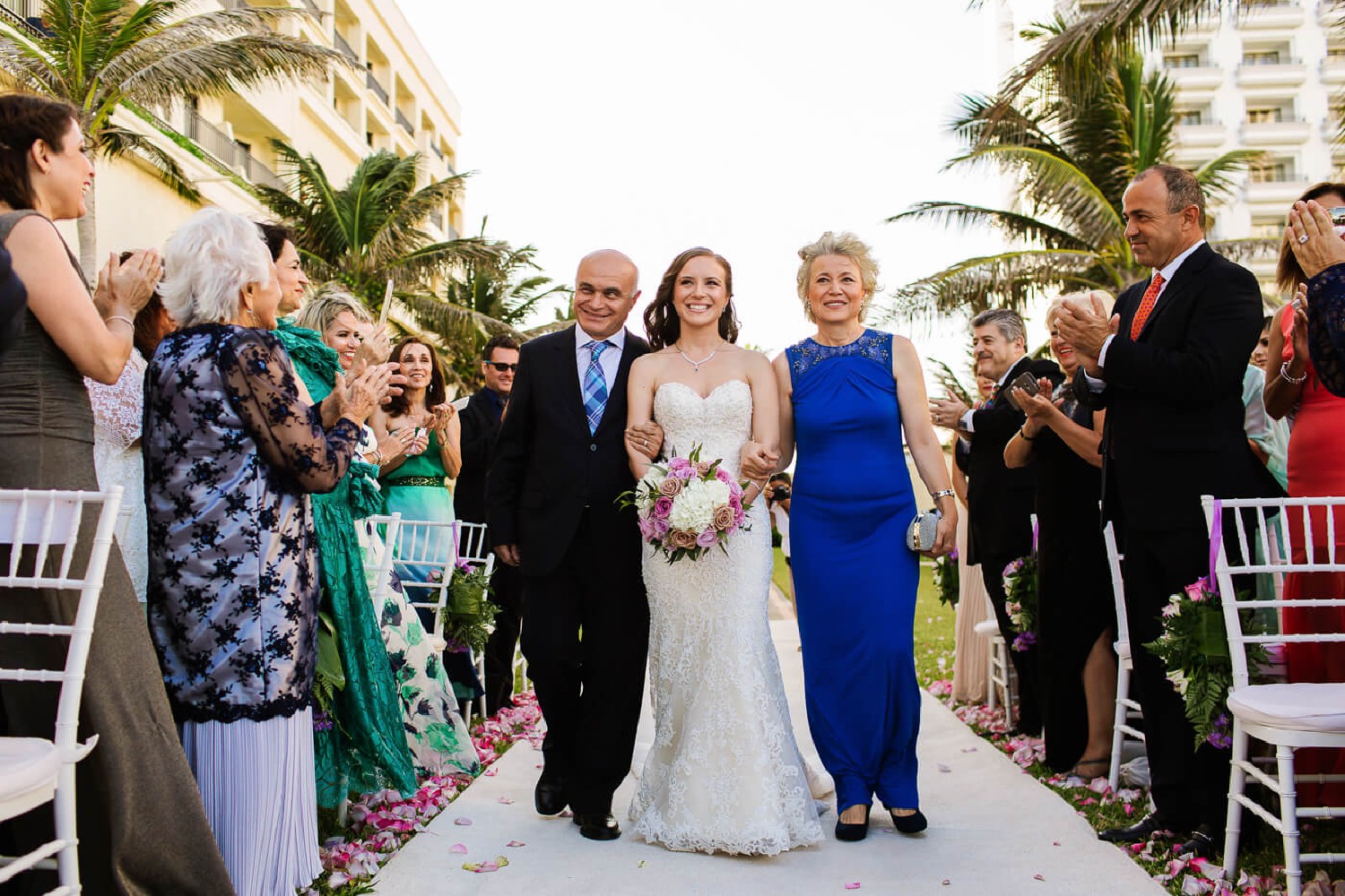 Destination wedding at JW Marriott.