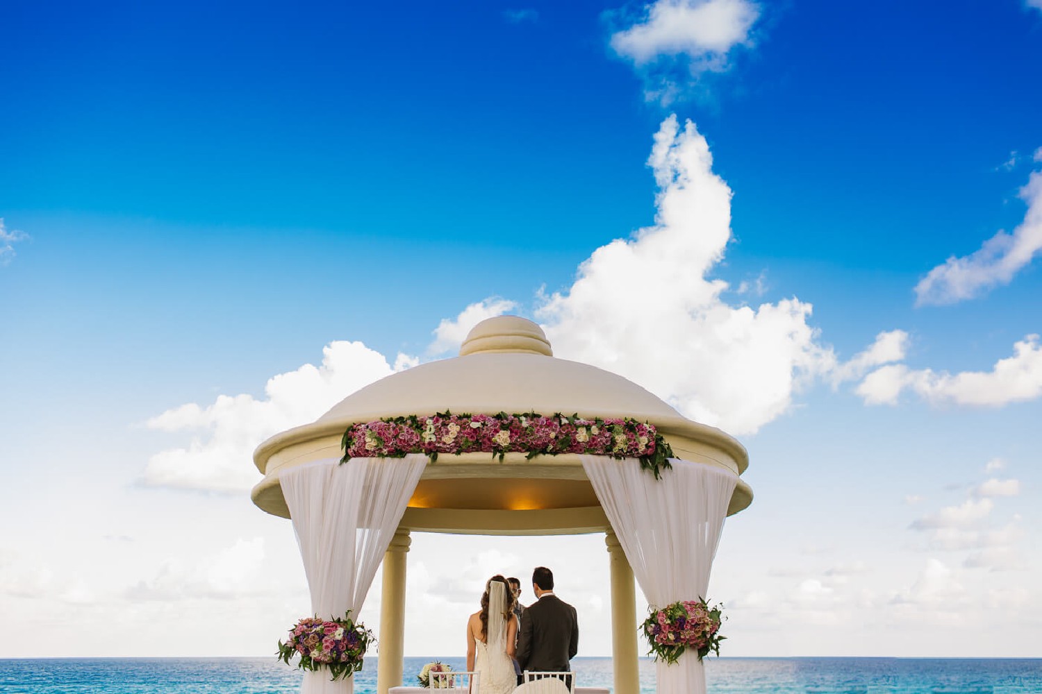 Wedding ceremony at JW Marriott.